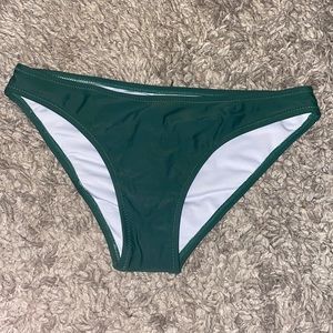 dark green swim bottoms